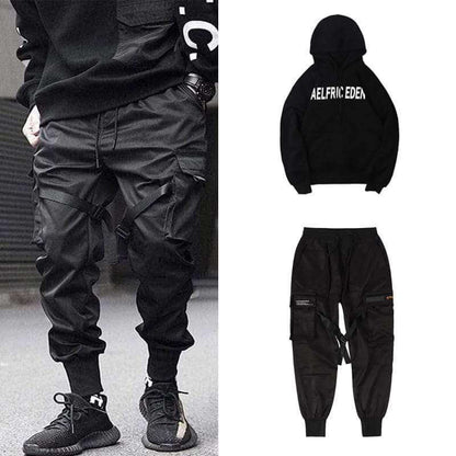 Multi-Pocket Heren Hip-Hop Cargobroek – Dante