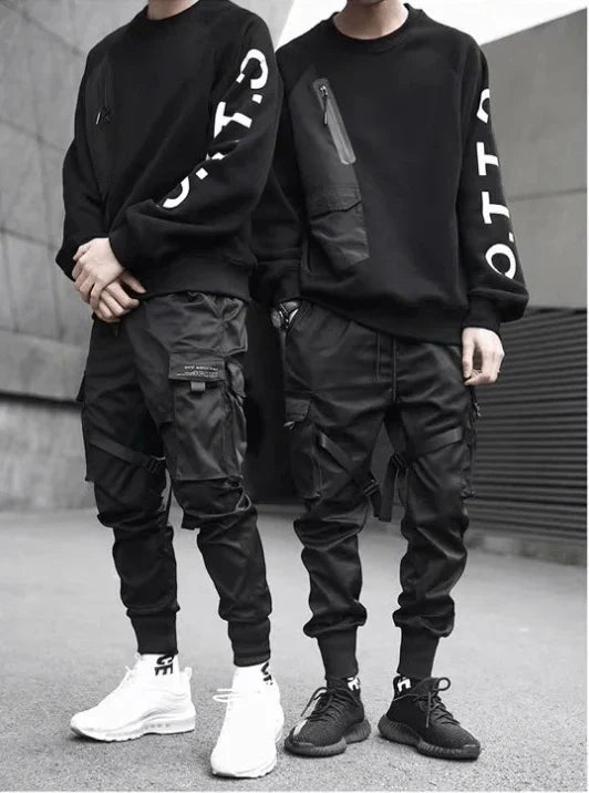 Multi-Pocket Heren Hip-Hop Cargobroek – Dante
