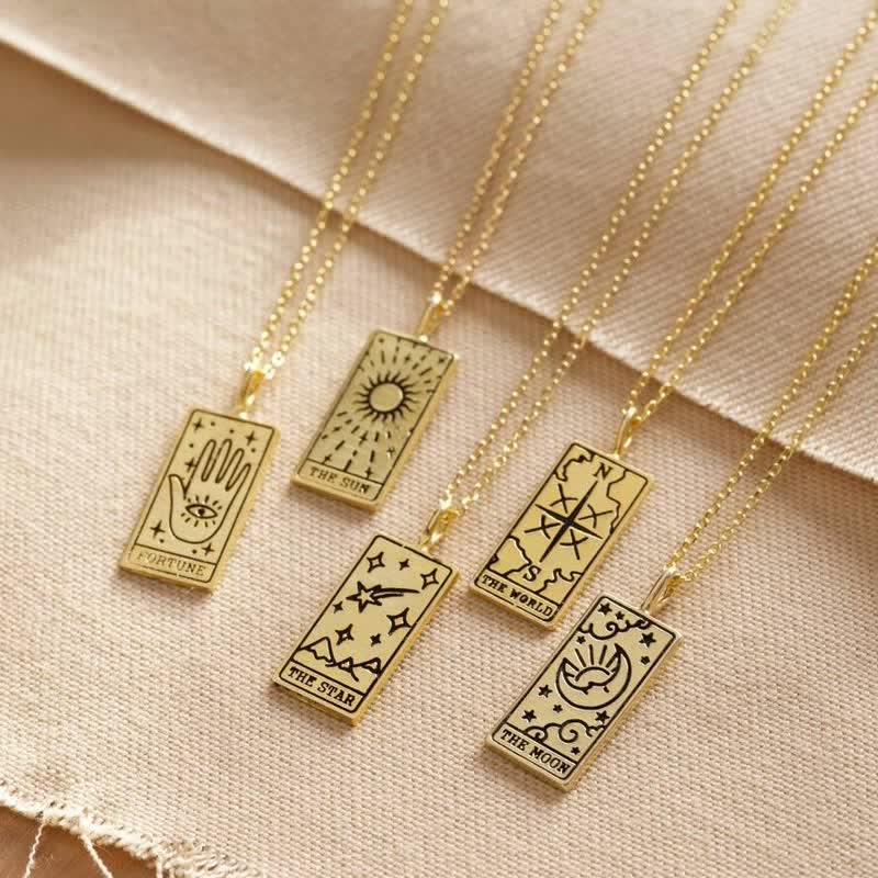 Vintage Tarot Kaart Gelukshanger - Seraphina