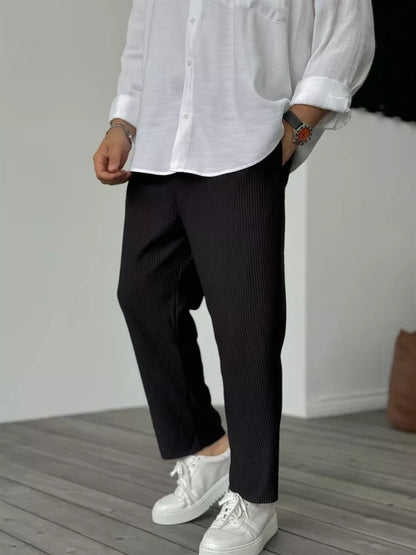 Luxe Herenbroek van Zachte Stof – Alessio