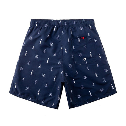 Trendy & Sneldrogende heren badshorts met zakken - Matteo