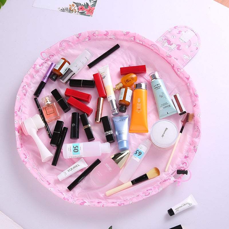 Draagbare Trekkoord Cosmetica- en Toilettas