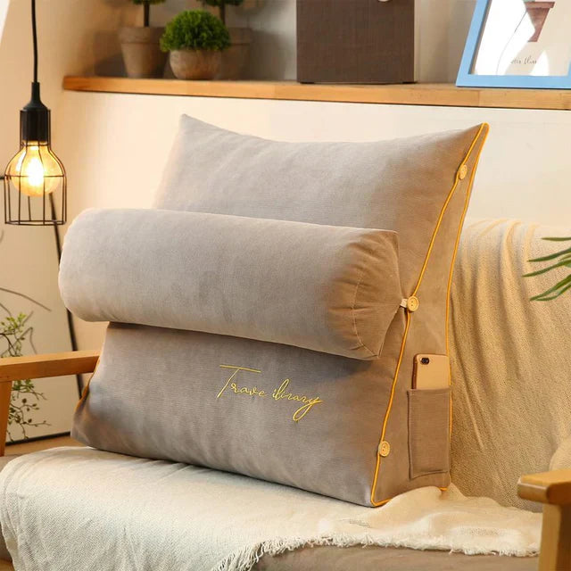 Ergonomisch rugsteunkussen in wigvorm – Relaxa