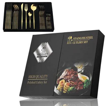 24-delige RVS Bestekset – Aurinox