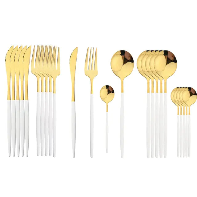 24-delige RVS Bestekset – Aurinox