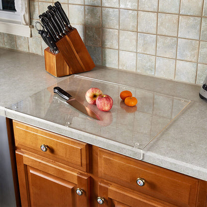 Stijlvolle en Veilig Antislip Snijplank - GlassEdge