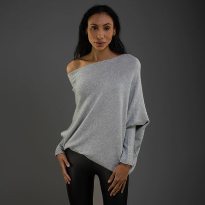 Trendy Off-Shoulder Trui voor Dames - Livia