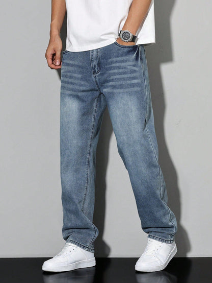 Casual Herenjeans met Rechte Pijp – Milan
