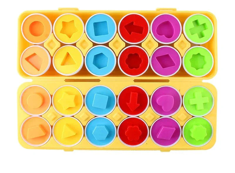Kleurrijke en Leerzame Eierenset - ColorMatch