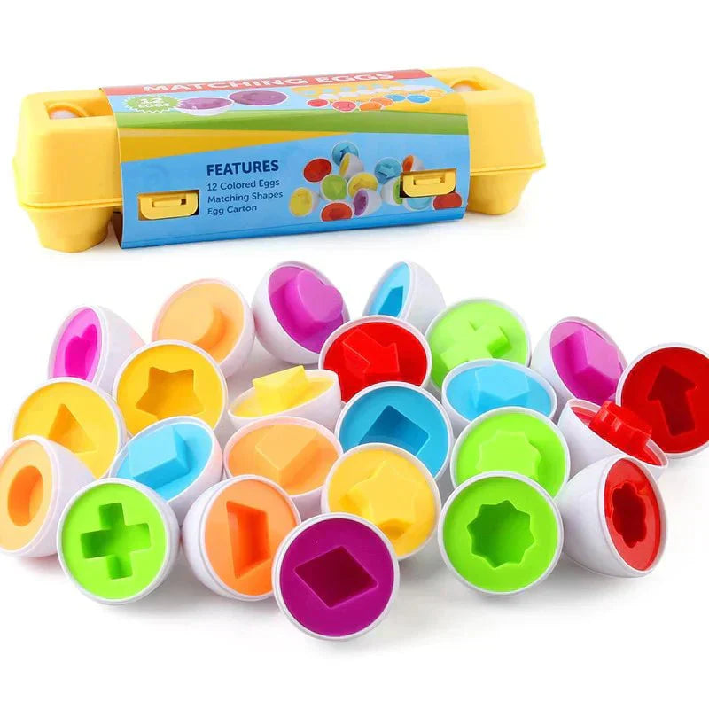 Kleurrijke en Leerzame Eierenset - ColorMatch