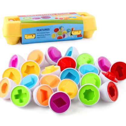 Kleurrijke en Leerzame Eierenset - ColorMatch