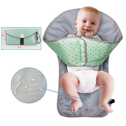 3-in-1 verschoningsmatje voor baby's met speelgoedhouder – WickelPlus (1 kopen, 1 gratis)