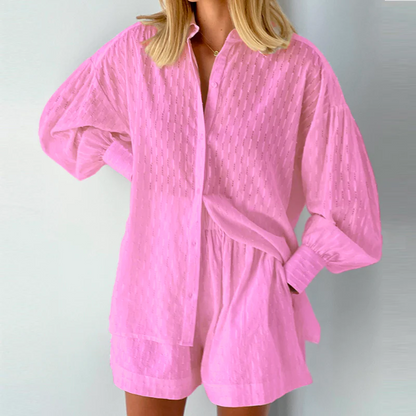 2-Delige Zomerset met Blouse en Short – Isla