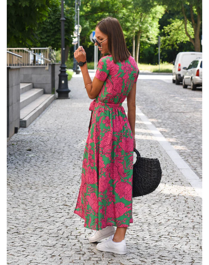 Zomerjurk met Bloemenpatroon - Noëlle