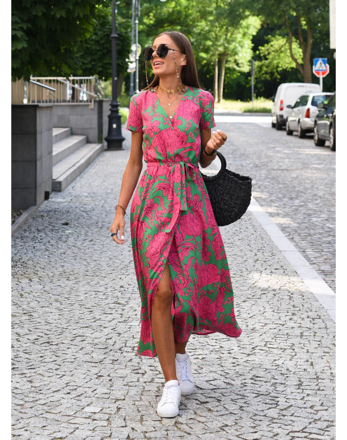 Zomerjurk met Bloemenpatroon - Noëlle