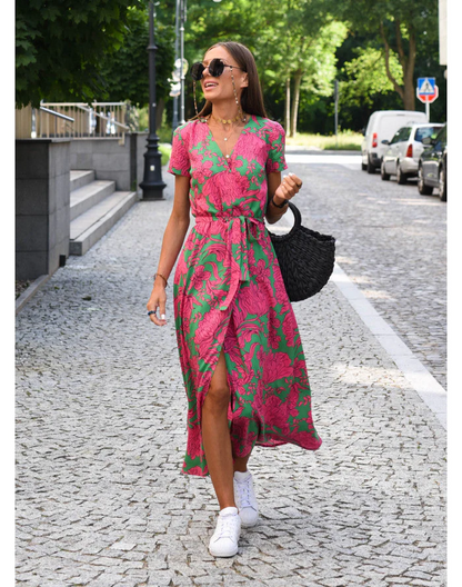 Zomerjurk met Bloemenpatroon - Noëlle
