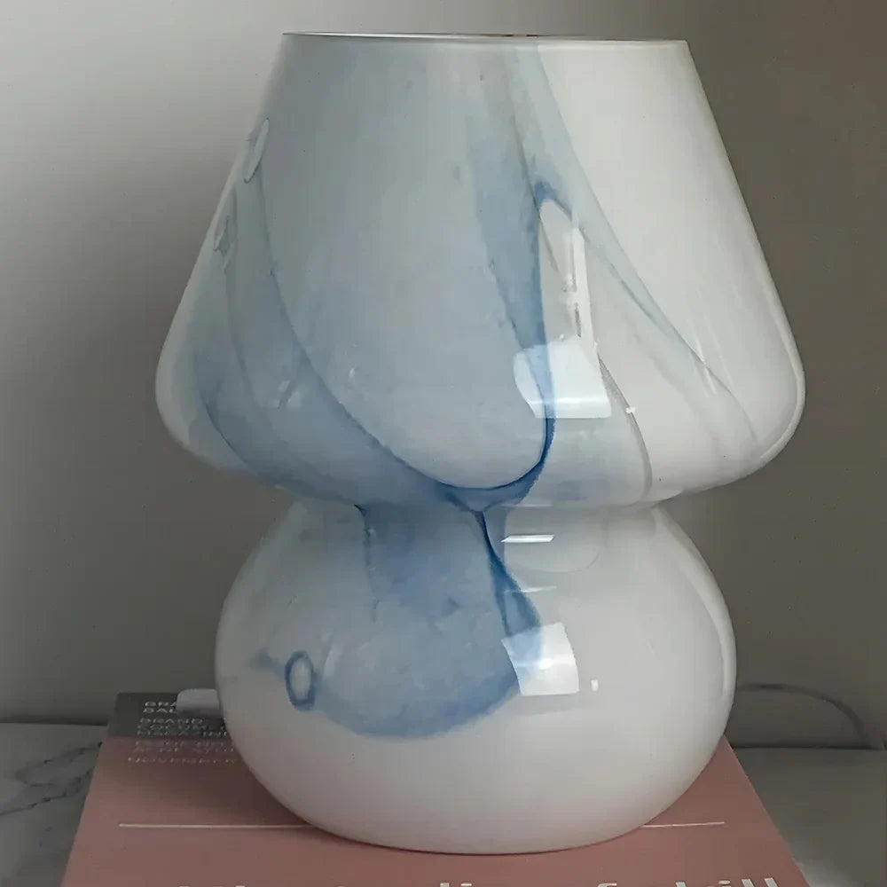 Esthetische Glazen Paddenstoellamp - LumiMush