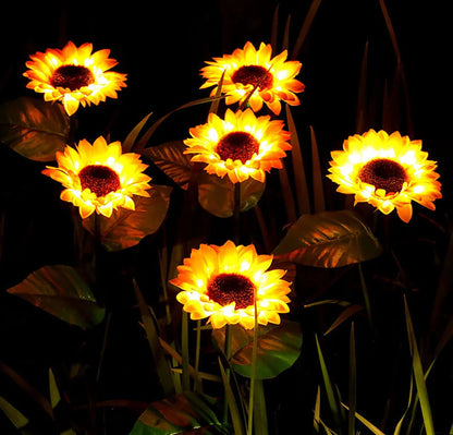 Waterdichte Zonne-energie Zonnebloem Lamp - SolarBloom