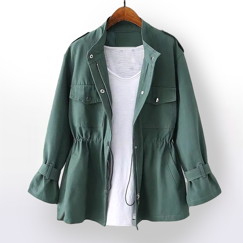 Dames Cargo Trenchcoat voor de herfst – Patricia