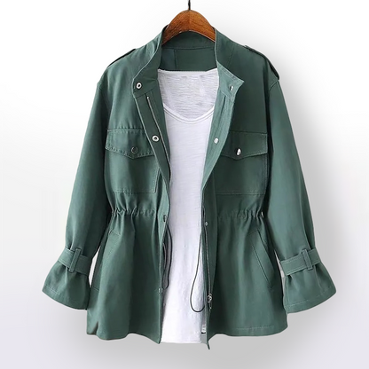 Dames Cargo Trenchcoat voor de herfst – Patricia