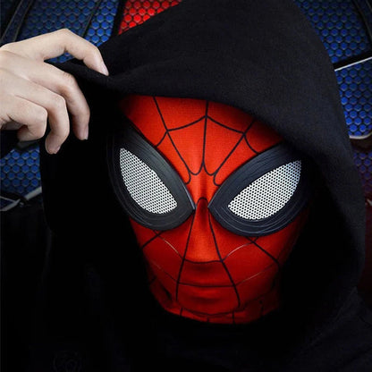 Superheldenmasker voor kinderen met webpatroon – voor rollenspel & kostuumplezier