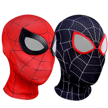 Superheldenmasker voor kinderen met webpatroon – voor rollenspel & kostuumplezier