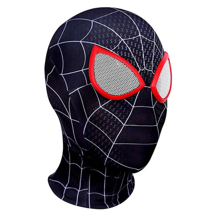 Superheldenmasker voor kinderen met webpatroon – voor rollenspel & kostuumplezier