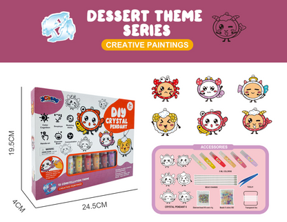 DIY-knutselset met kristallen voor kinderen – 1 kopen, 1 gratis