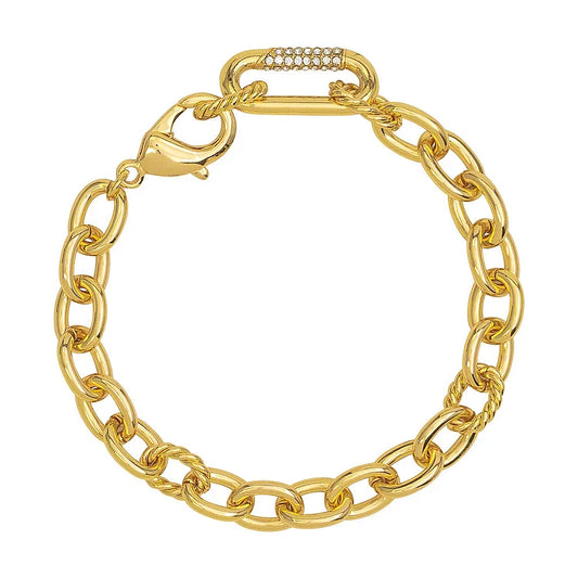 Klassieke Schakel Armband - Elisander