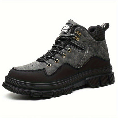 Heren veiligheidsschoenen halfhoog met versterkte neuscap & zool - Auron