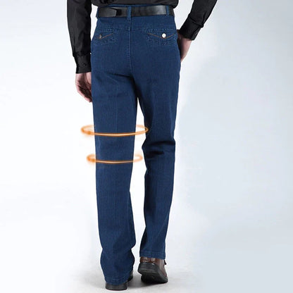 Herenjeans met Hoge Taille en Rechte Pijp – Tobias