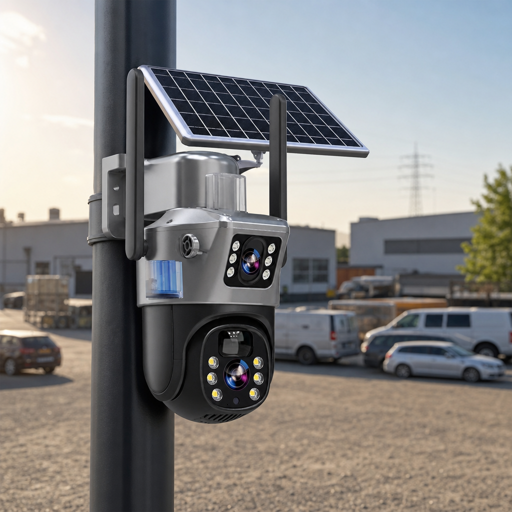 4K Solar Bewakingscamera – Volledig Draadloos – Heliocam