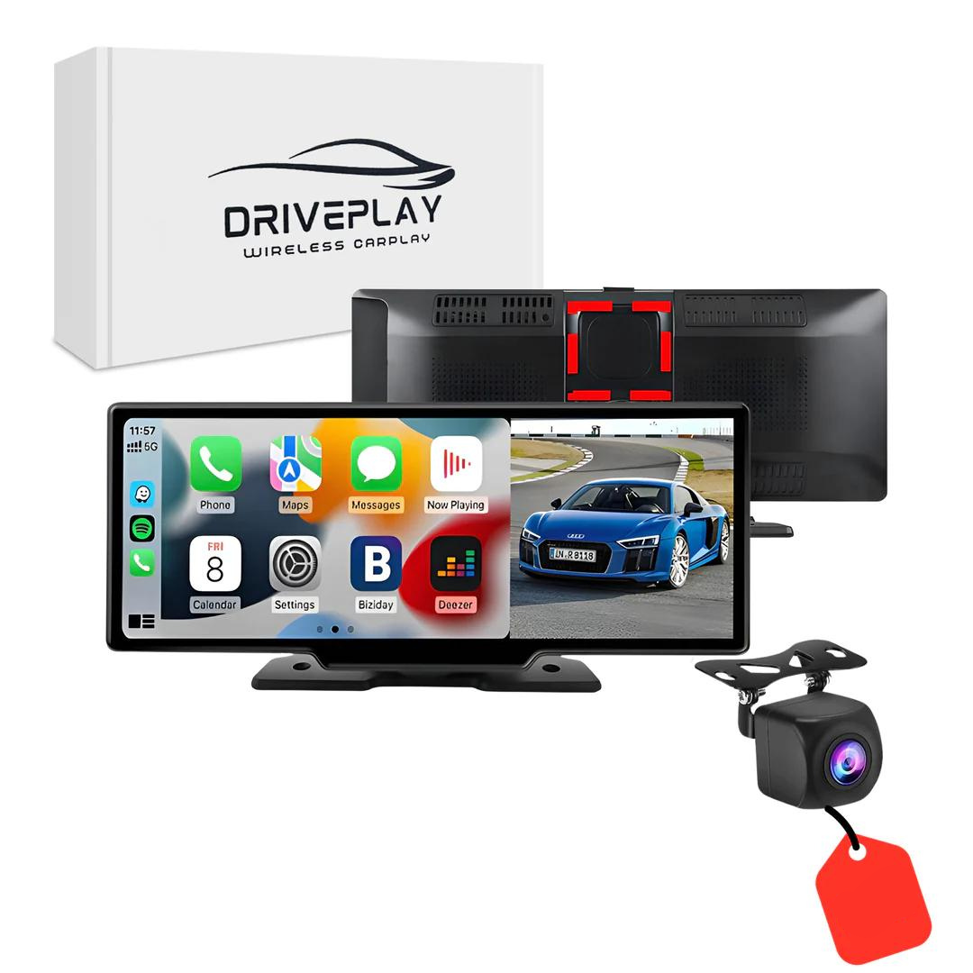 DrivePlay Pro 2+ – CarPlay & Android Auto Scherm – VisionX
