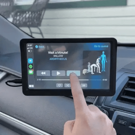 DrivePlay Pro 2+ – CarPlay & Android Auto Scherm – VisionX