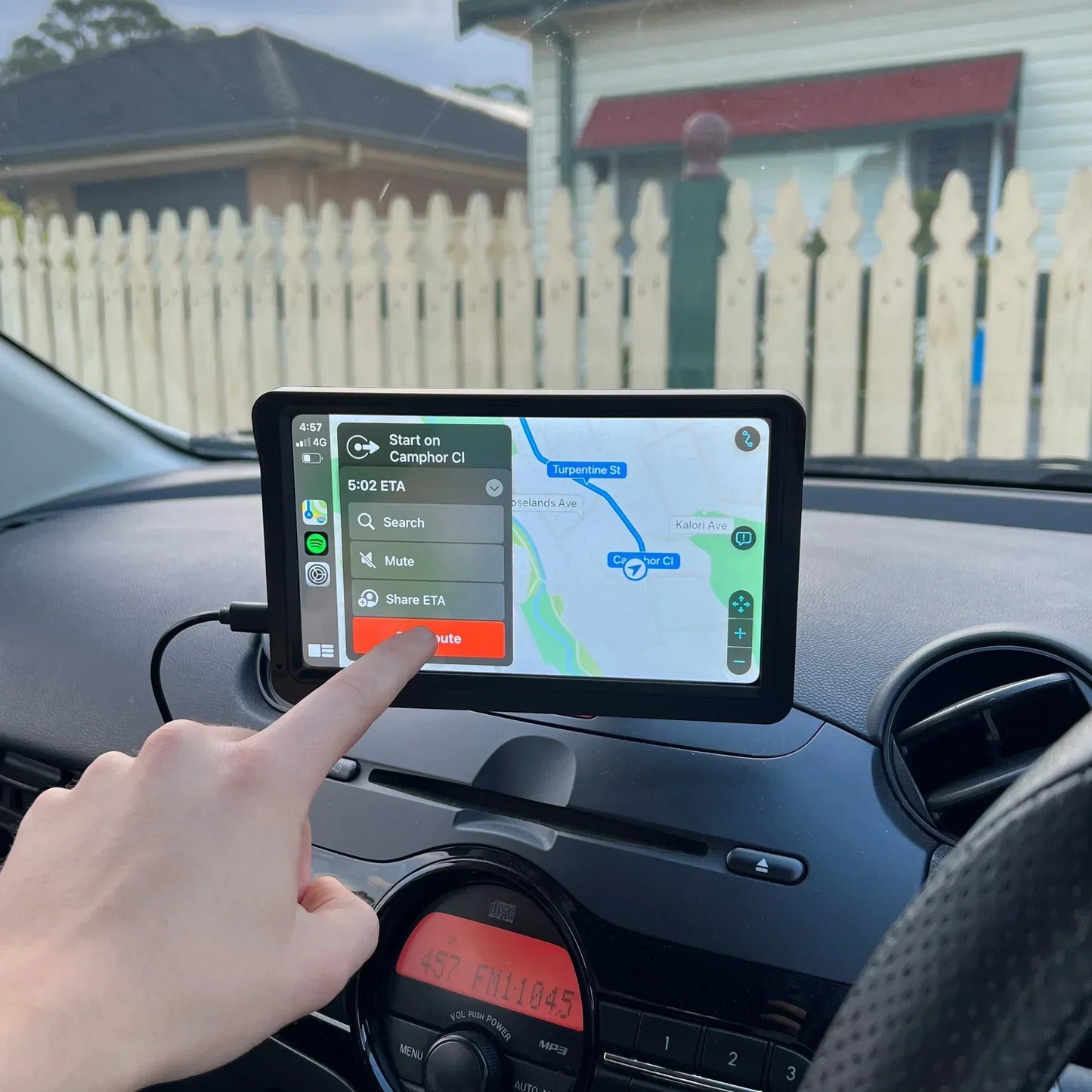 DrivePlay Pro 2+ – CarPlay & Android Auto Scherm – VisionX