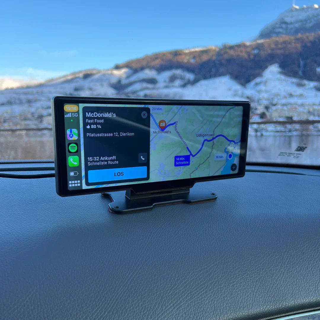DrivePlay Pro 2+ – CarPlay & Android Auto Scherm – VisionX