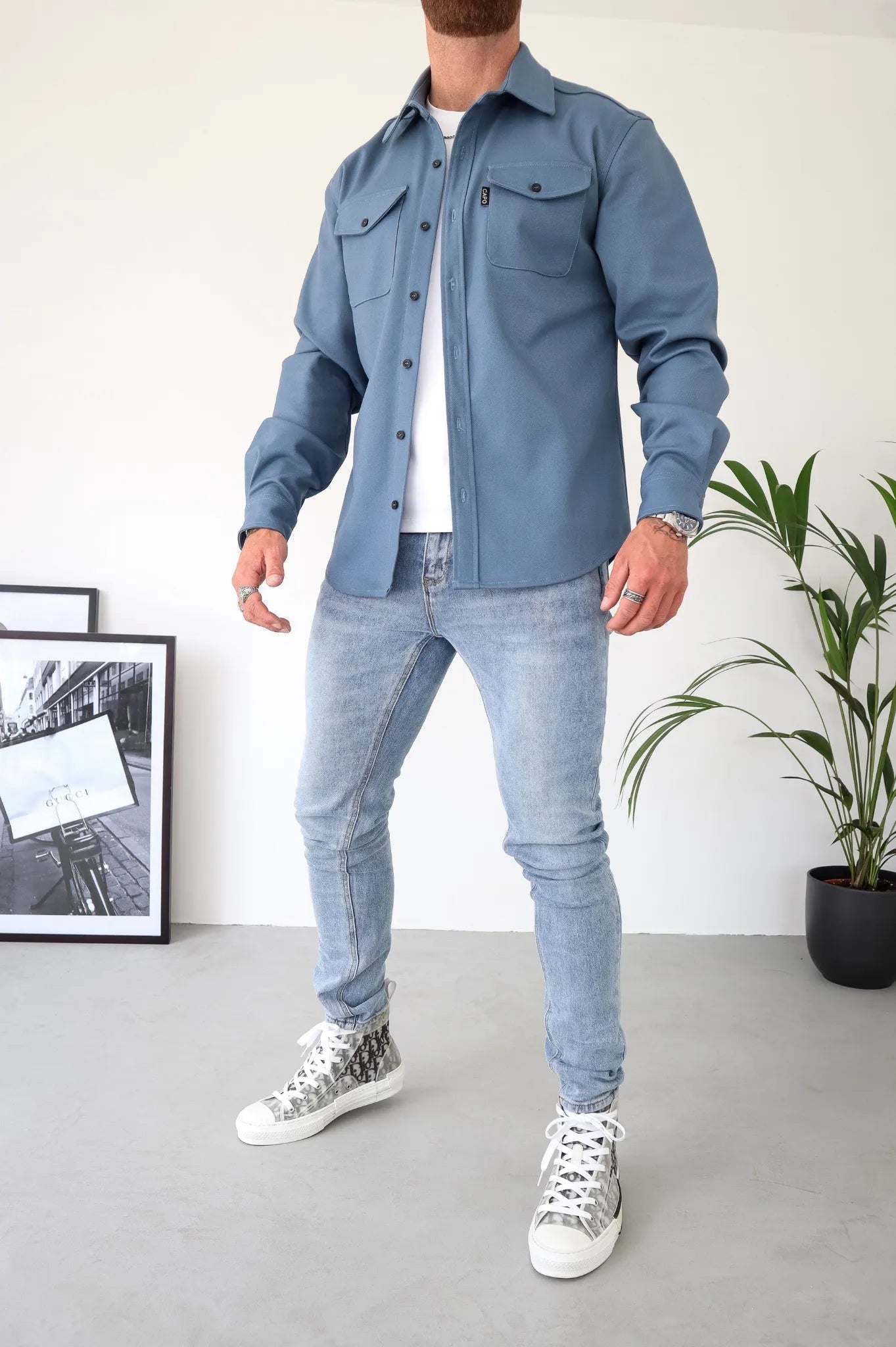 Modern Overhemdjack voor Heren – Elias