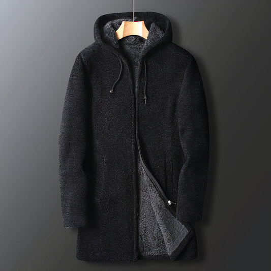 Warme Heren Fleecejas Met Capuchon – Marcus