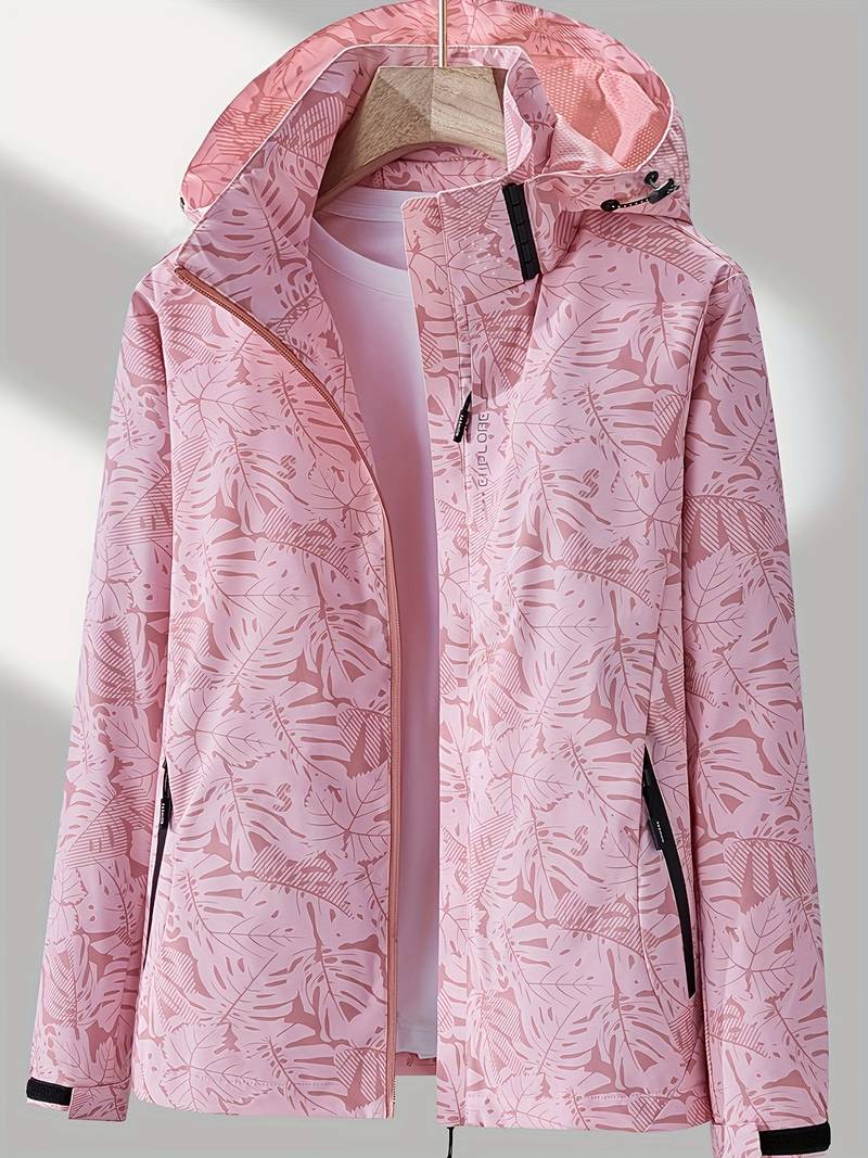 Water- en Winddichte Damesjas met Capuchon – Yara