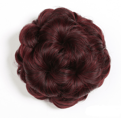 Bloemvormige Haarklem met Hairextension – Fiora