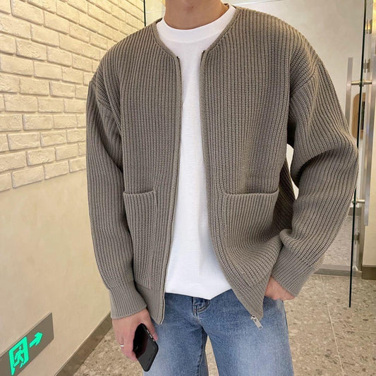 Heren Cardigan met moderne pasvorm – Conner