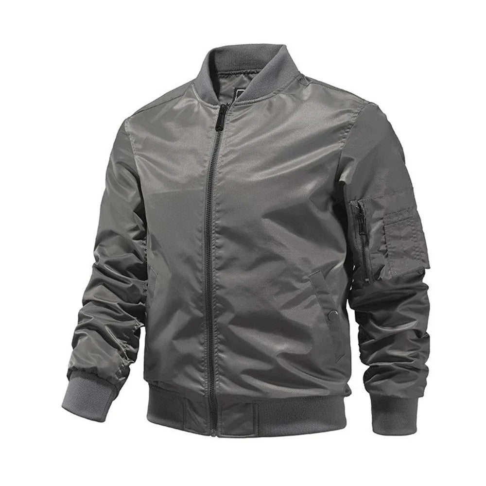 Licht & Trendy Heren Bomberjack voor de Herfst – Hector