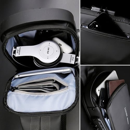 Stijlvolle Anti-Diefstal Crossbody Tas - Nina