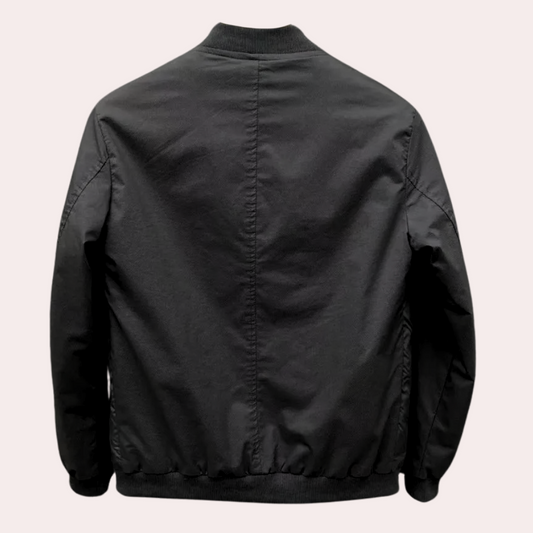 Zwarte Moderne Jas voor Heren - Elliot