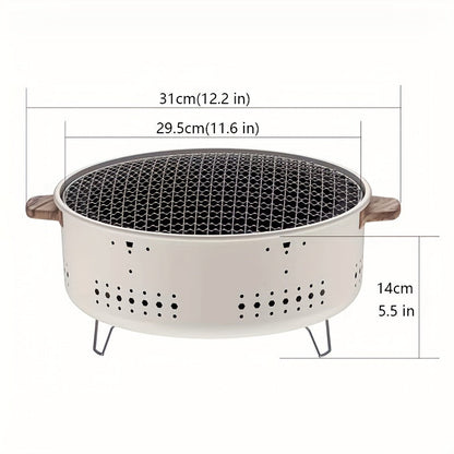 Rookvrije Draagbare Elektrische Grill - SmokeLessGrill
