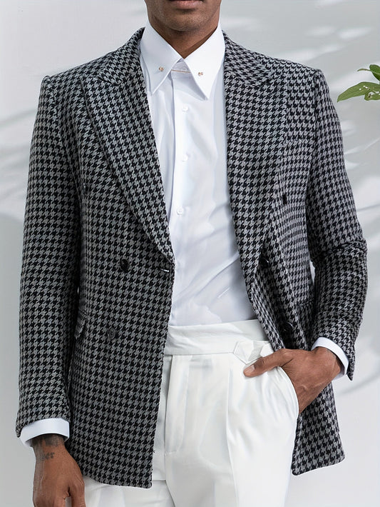 Stijlvolle Geruite Heren Blazer - Oliver