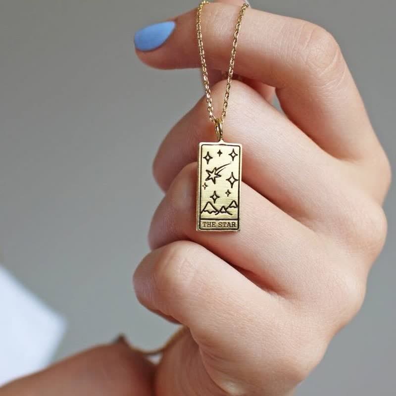 Vintage Tarot Kaart Gelukshanger - Seraphina