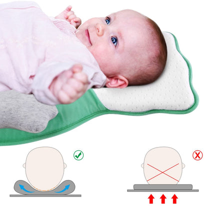 Zacht ligkussen voor pasgeborenen met beenondersteuning – KuschelNest
