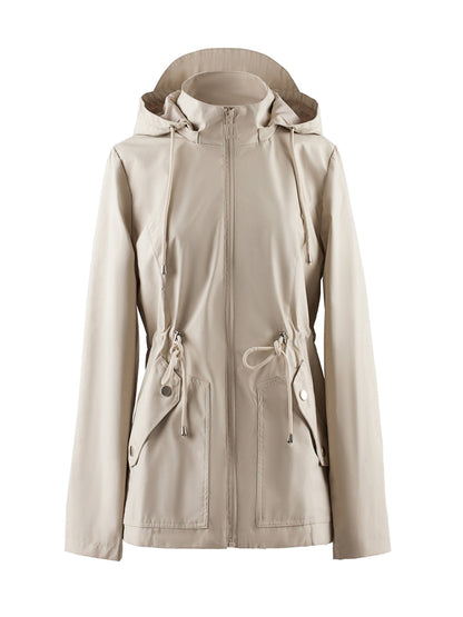 Dames Waterdichte Jas met Capuchon – Iris