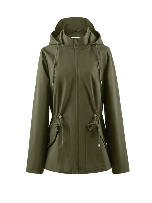 Dames Waterdichte Jas met Capuchon – Iris